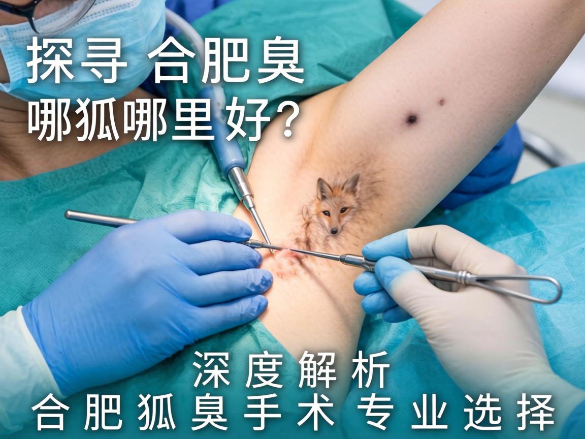 探寻合肥狐臭手术哪里好？深度解析合肥狐臭手术专业选择