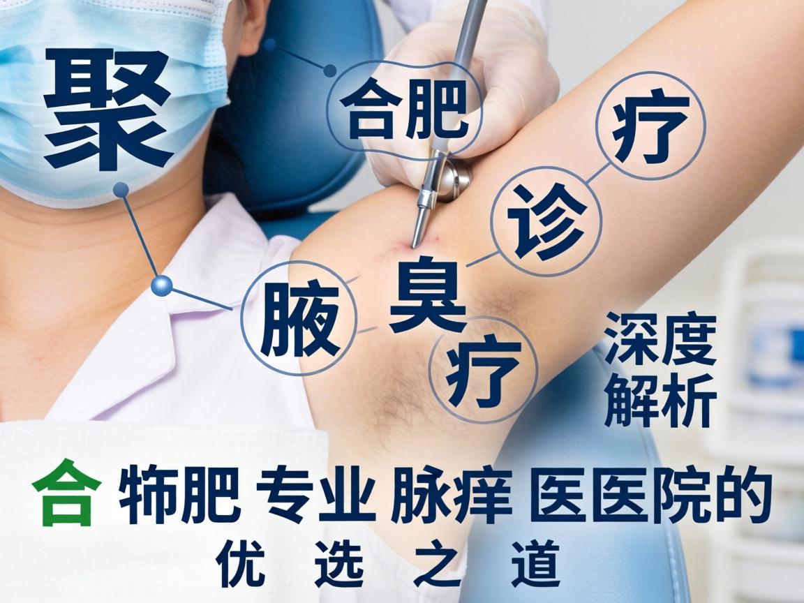 聚焦合肥腋臭诊疗，深度解析合肥专业腋臭医院的优选之道