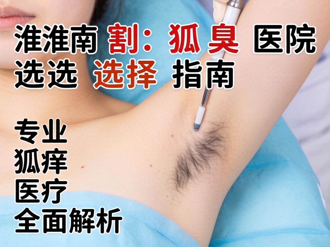淮南割狐臭医院选择指南，专业狐臭医疗的全面解析