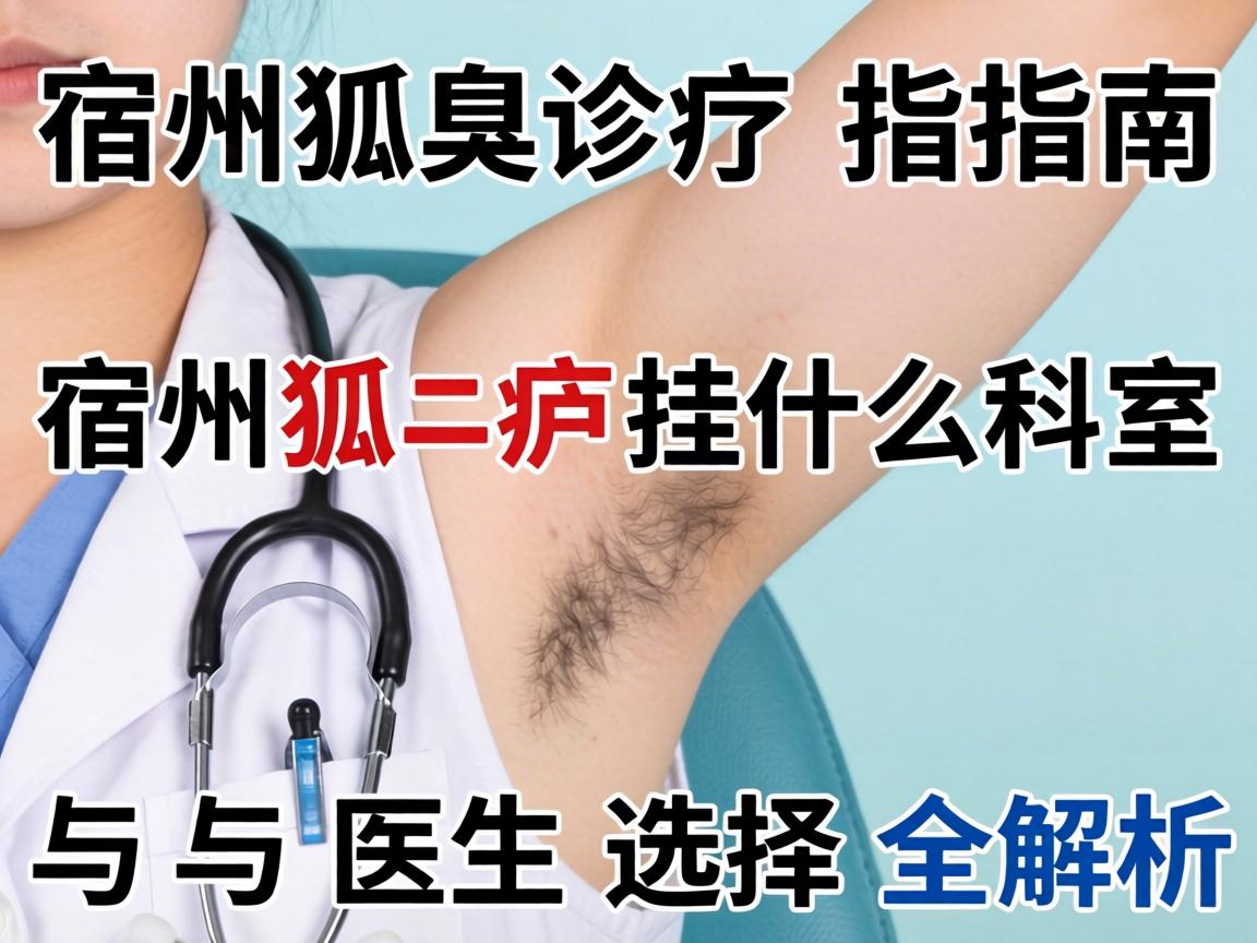 宿州狐臭诊疗指南，宿州狐臭挂什么科室与医生选择全解析