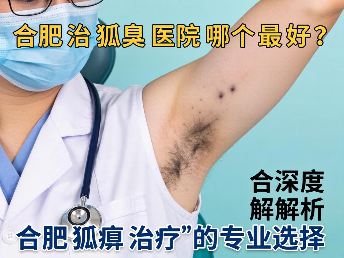 合肥治狐臭医院哪个最好？深度解析合肥狐臭治疗的专业选择