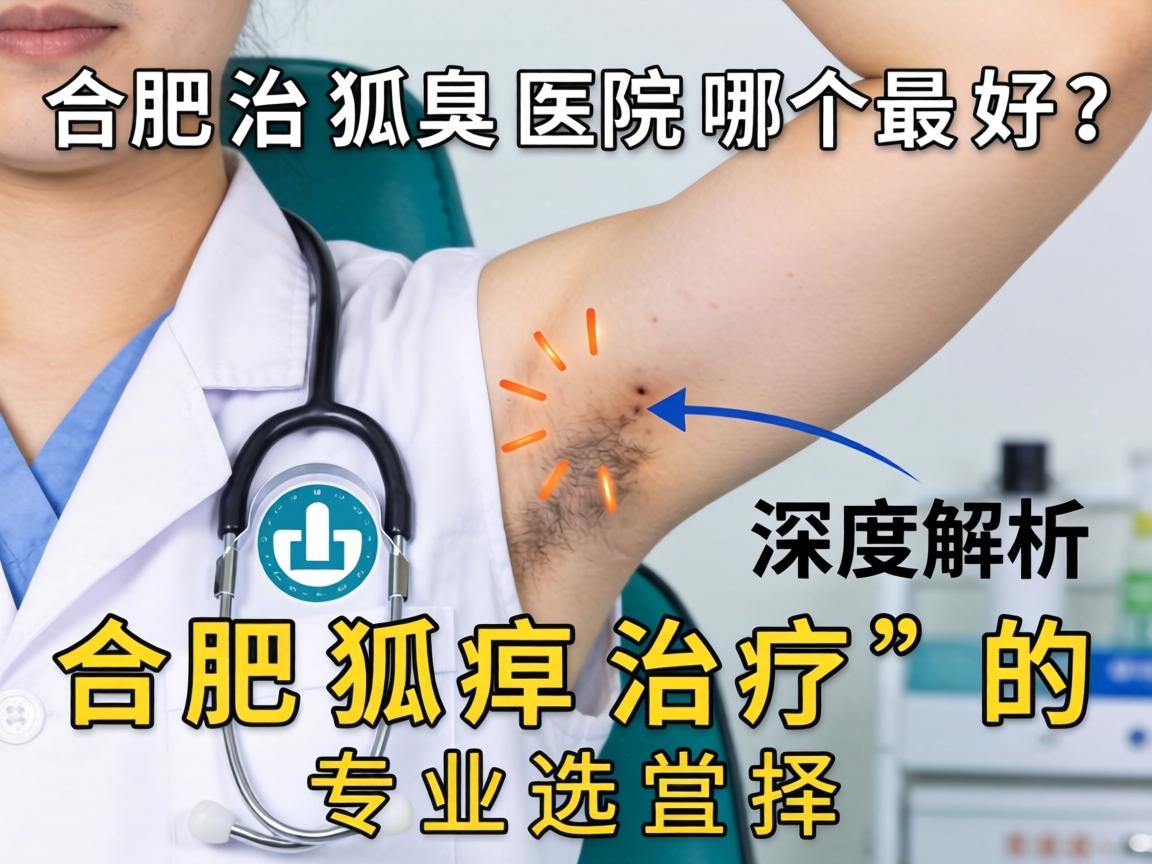 合肥治狐臭医院哪个最好？深度解析合肥狐臭治疗的专业选择