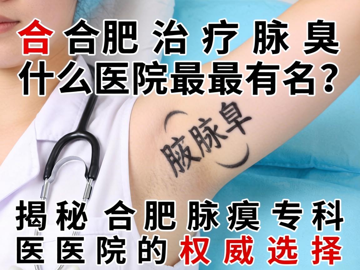 合肥治疗腋臭什么医院最有名？揭秘合肥腋臭专科医院的权威选择