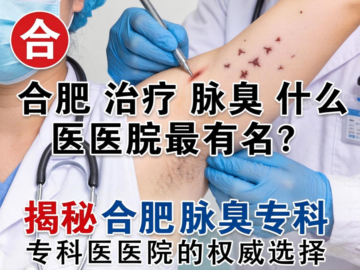 合肥治疗腋臭什么医院最有名？揭秘合肥腋臭专科医院的权威选择