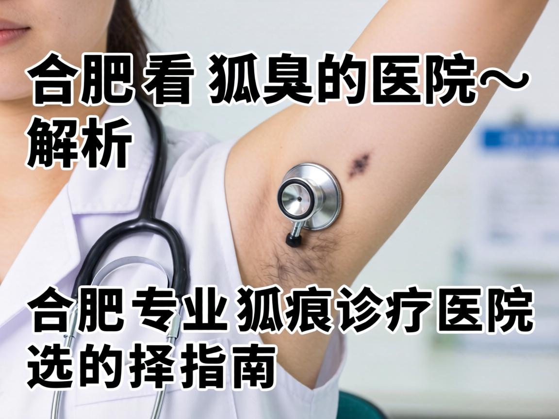 合肥看狐臭医院解析，合肥专业狐臭诊疗医院的选择指南