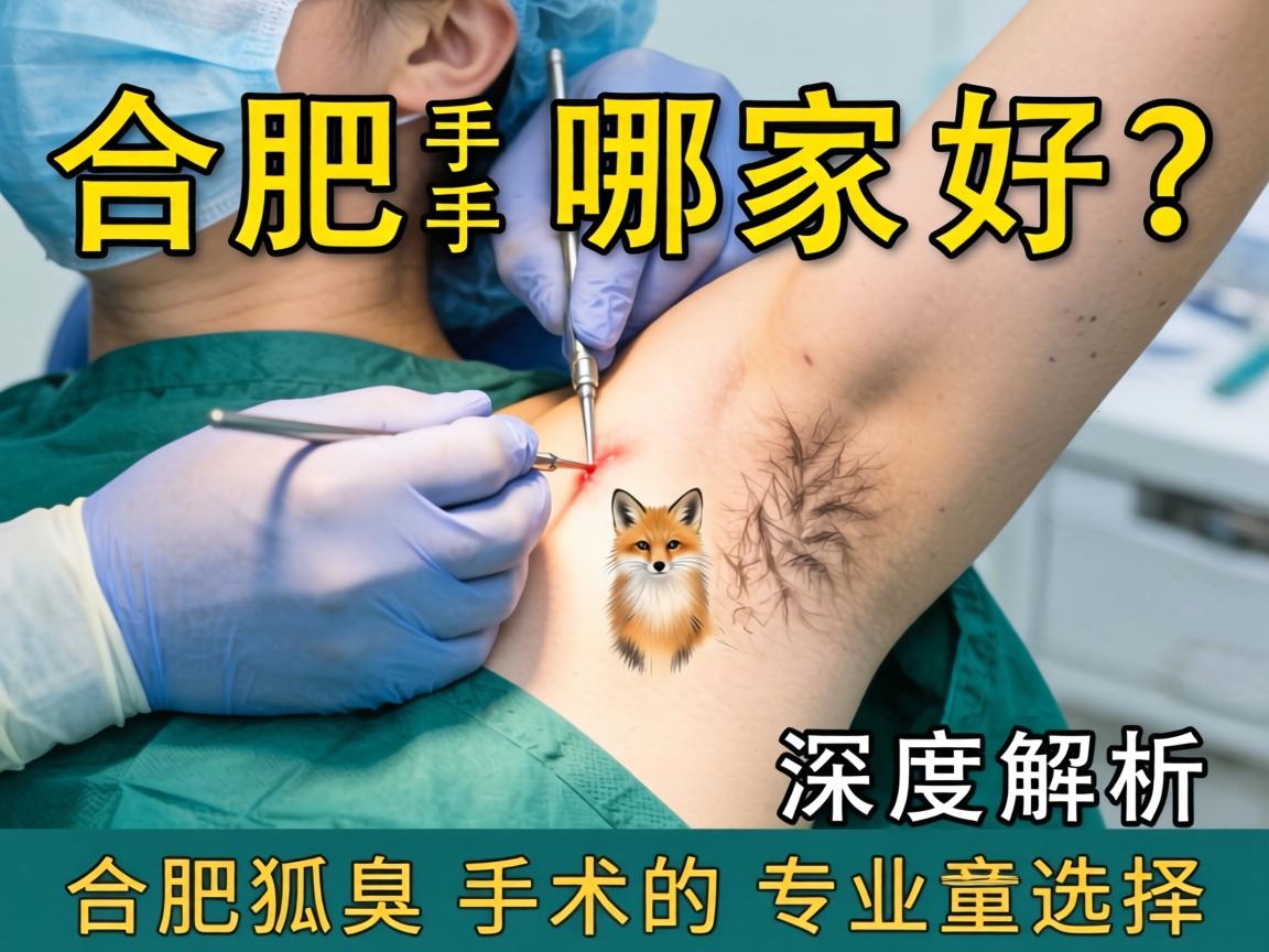 合肥狐臭手术哪家好？深度解析合肥狐臭手术的专业选择