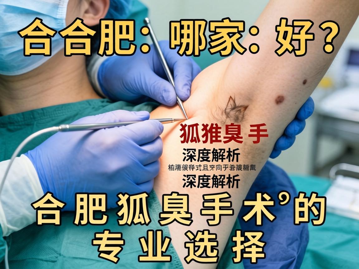 合肥狐臭手术哪家好？深度解析合肥狐臭手术的专业选择