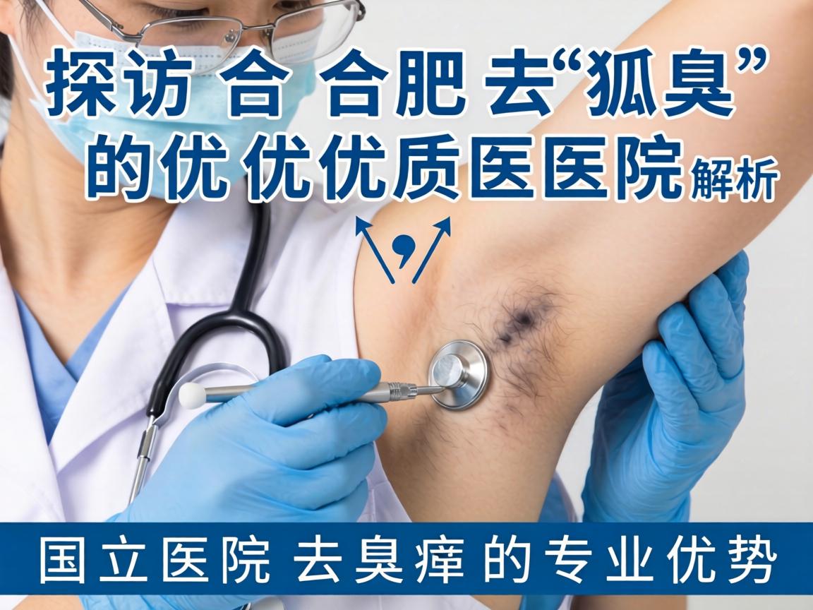 探访合肥去狐臭的优质医院，解析国立医院去狐臭的专业优势