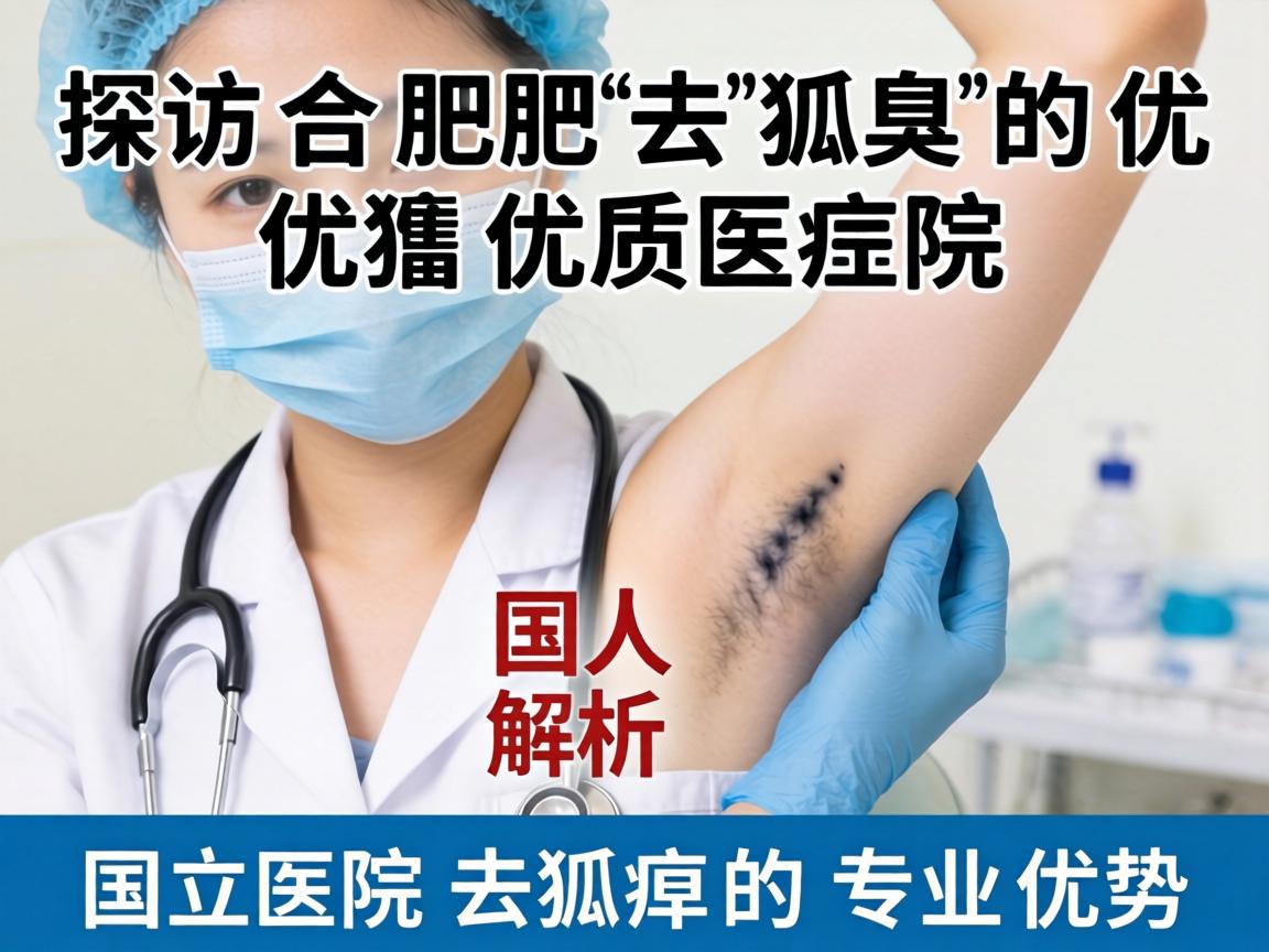 探访合肥去狐臭的优质医院，解析国立医院去狐臭的专业优势