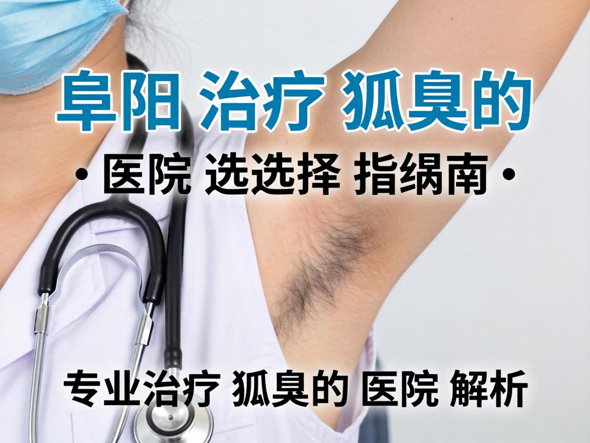 阜阳治疗狐臭的医院选择指南，专业治疗狐臭的医院解析