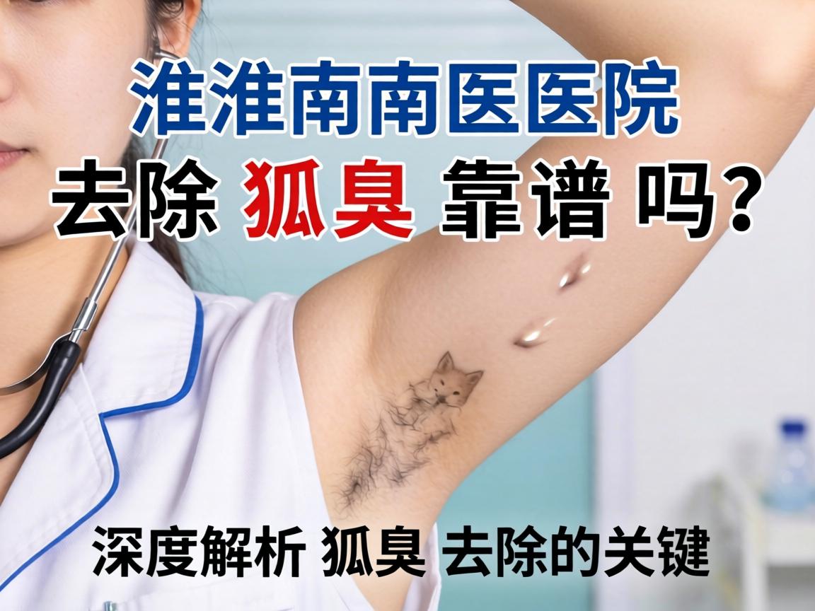 淮南医院去除狐臭靠谱吗？深度解析狐臭去除的关键