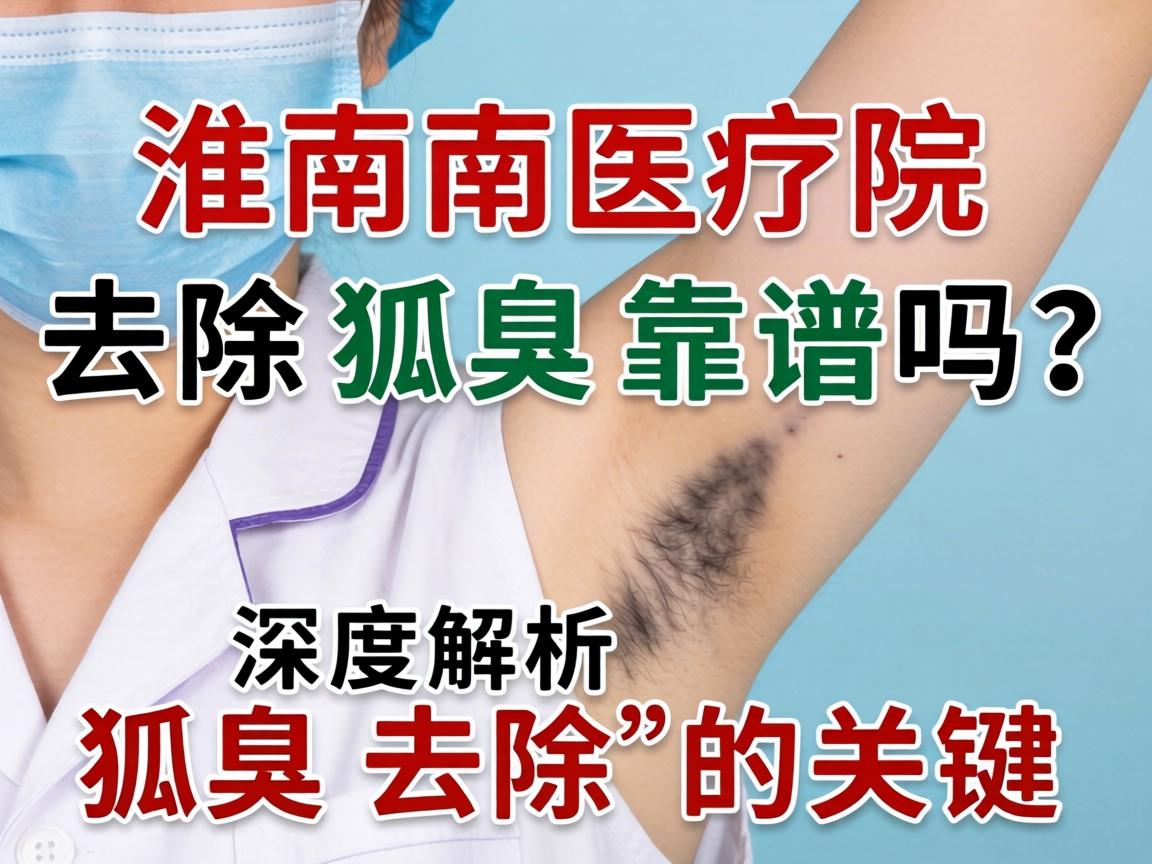 淮南医院去除狐臭靠谱吗？深度解析狐臭去除的关键