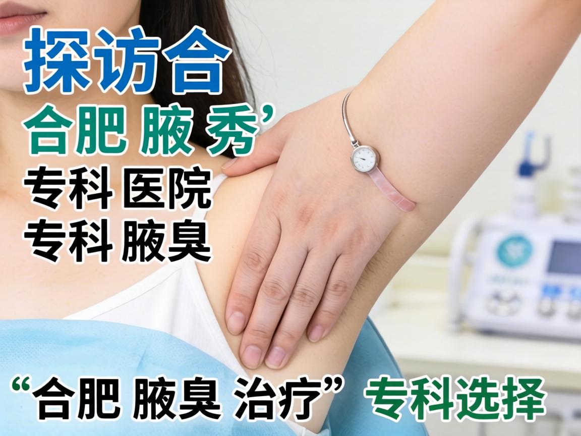 探访合肥腋秀专科医院，解析合肥腋臭治疗的专科选择