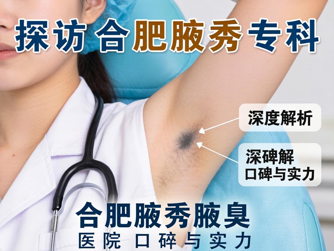 探访合肥腋秀腋臭专科，深度解析合肥腋秀腋臭医院口碑与实力