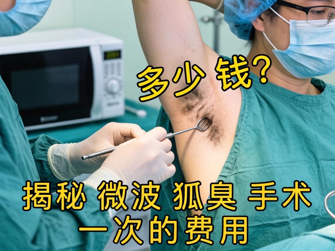 微波狐臭手术多少钱？揭秘微波狐臭手术一次的费用