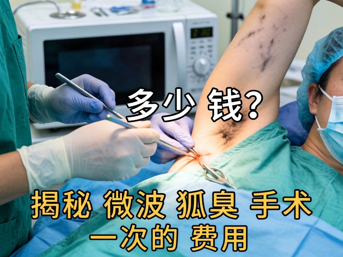 微波狐臭手术多少钱？揭秘微波狐臭手术一次的费用