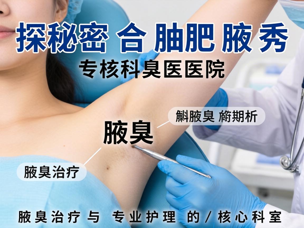 探秘合肥腋秀专科医院，解析腋臭治疗与专业护理的核心科室