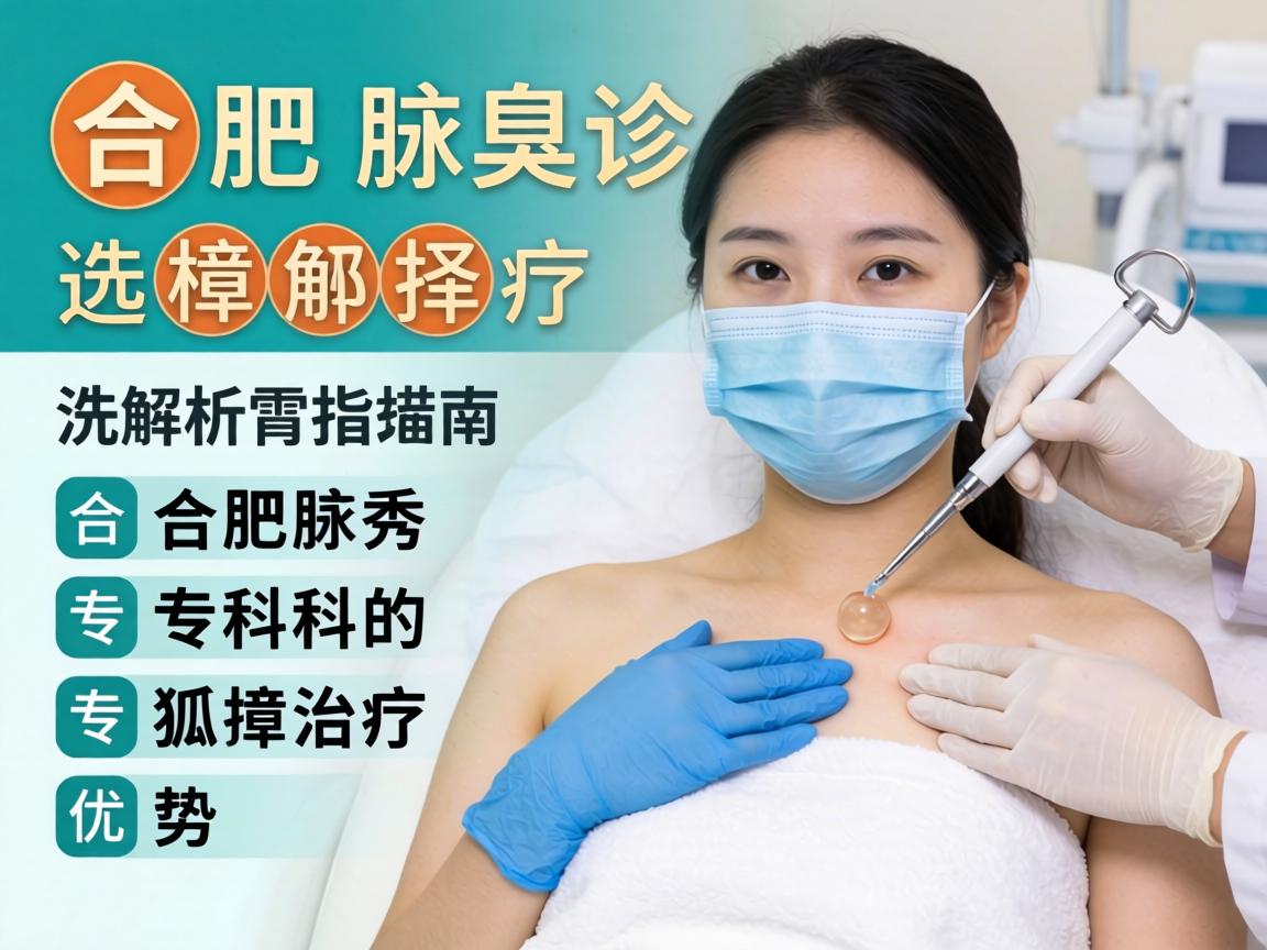 合肥腋臭诊疗选择指南，解析合肥腋秀专科的狐臭治疗优势