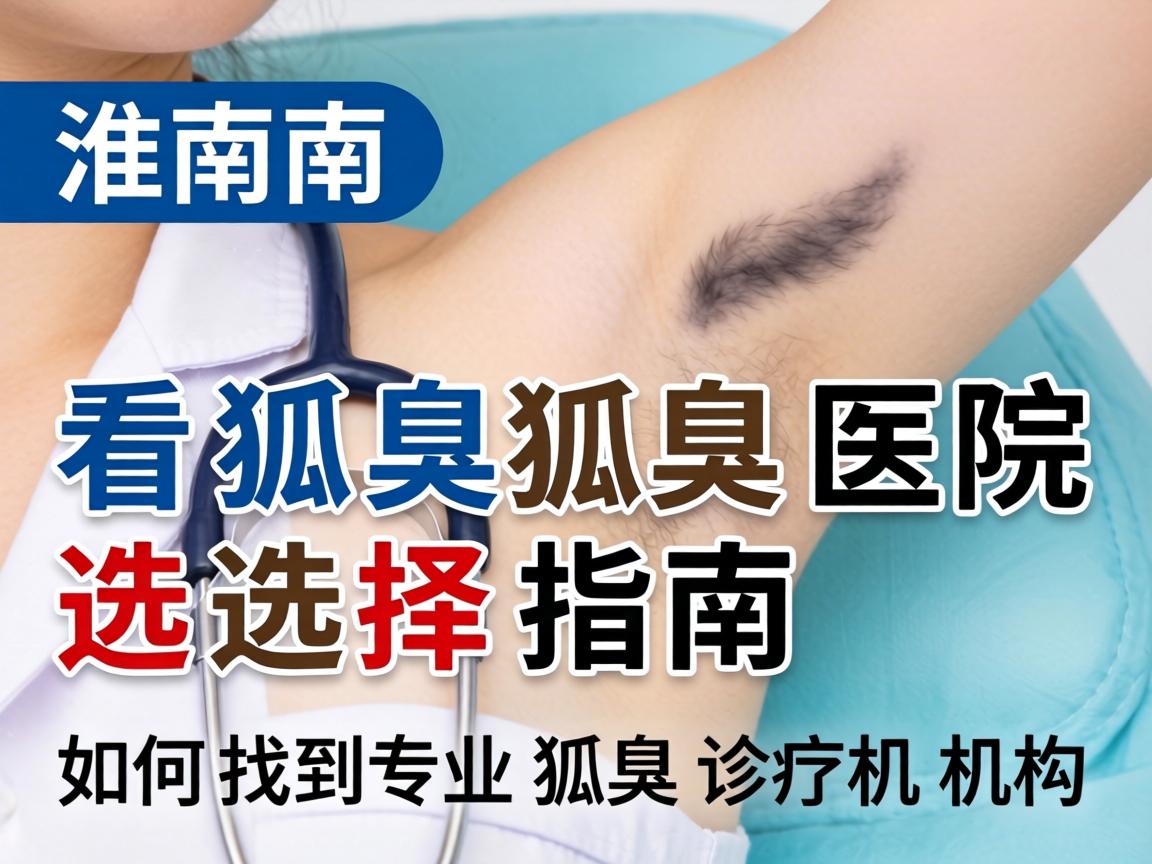 淮南看狐臭医院选择指南，如何找到专业狐臭诊疗机构