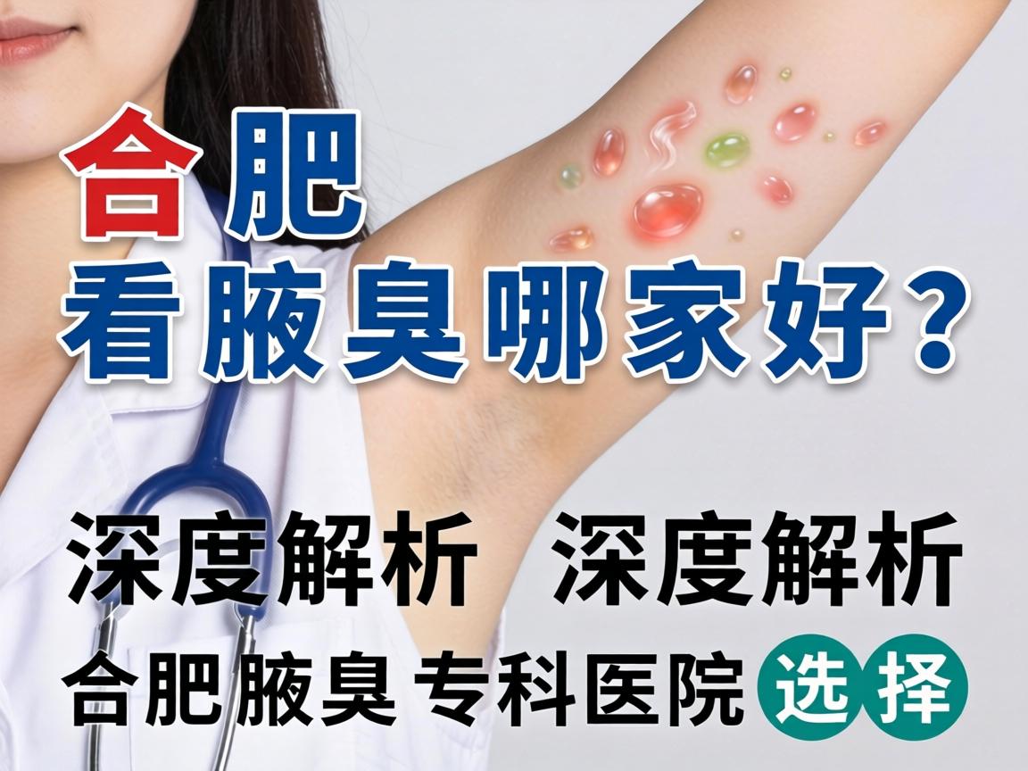 合肥看腋臭哪家好？深度解析合肥腋臭专科医院选择