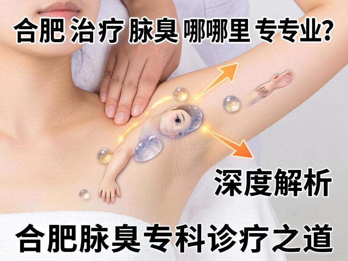 合肥治疗腋臭哪里专业？深度解析合肥腋臭专科诊疗之道
