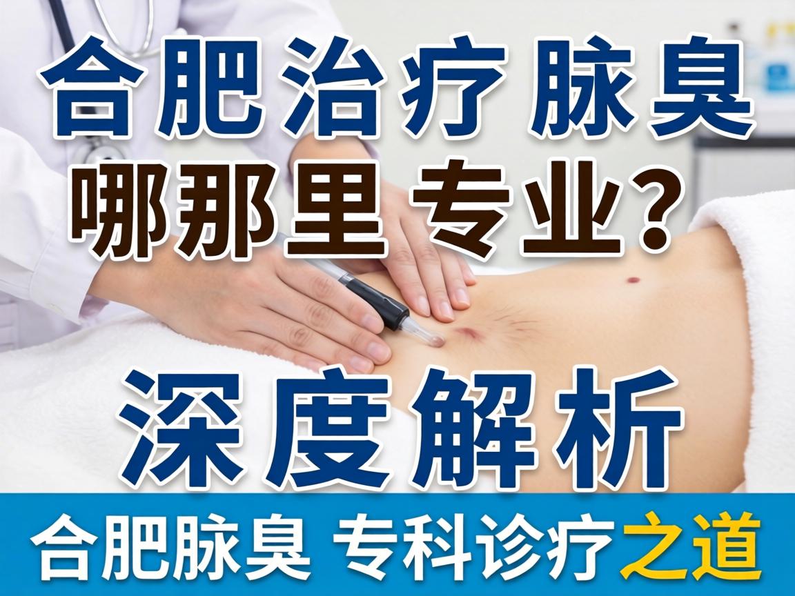 合肥治疗腋臭哪里专业？深度解析合肥腋臭专科诊疗之道