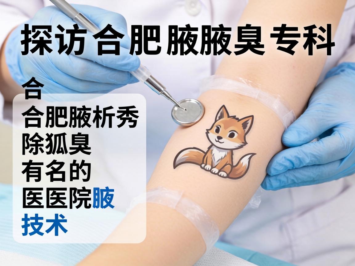 探访合肥腋秀腋臭专科,解析合肥除狐臭有名的医院技术 探访合肥腋秀腋臭专科,解析合肥除狐臭有名的医院技术