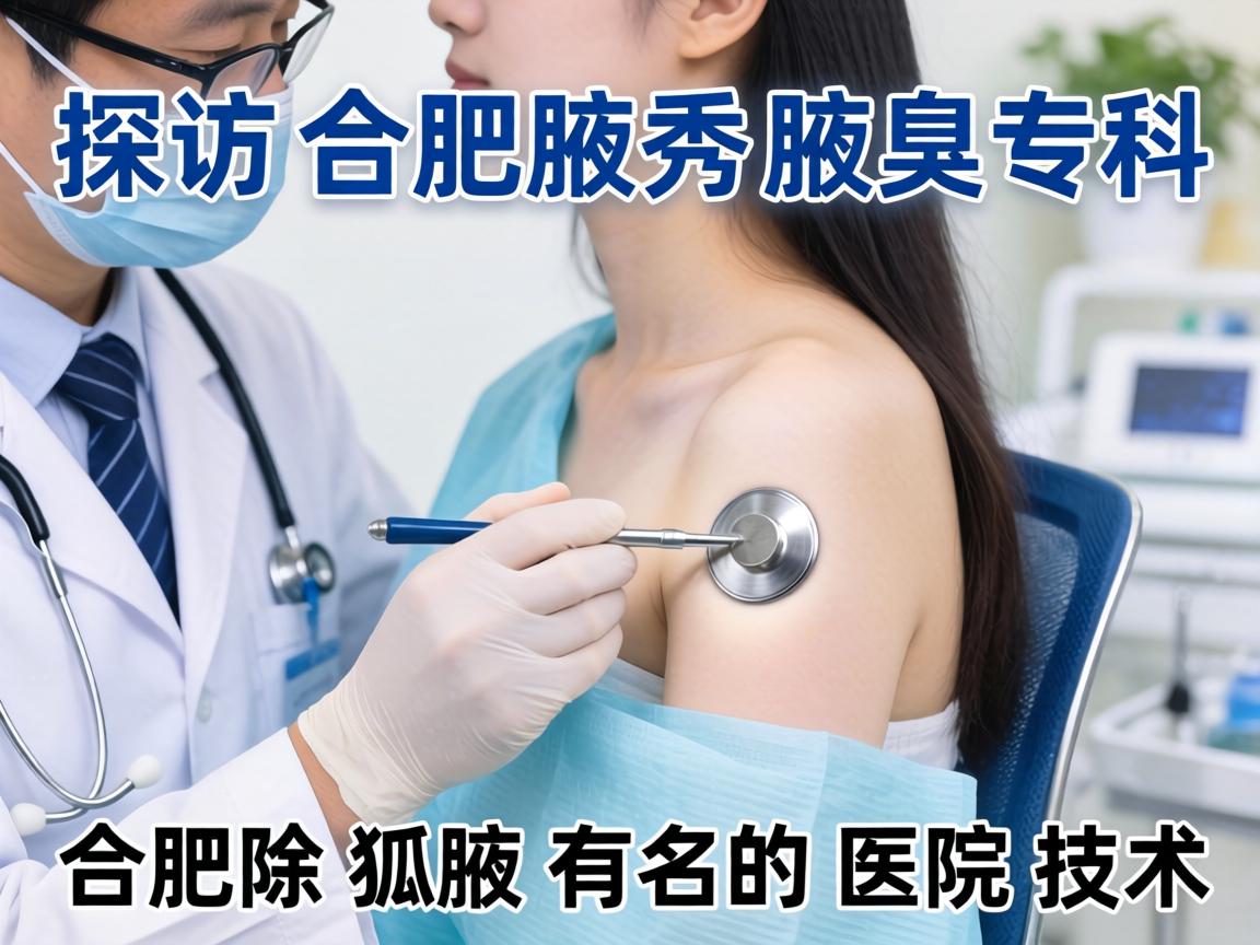 探访合肥腋秀腋臭专科,解析合肥除狐臭有名的医院技术 探访合肥腋秀腋臭专科,解析合肥除狐臭有名的医院技术