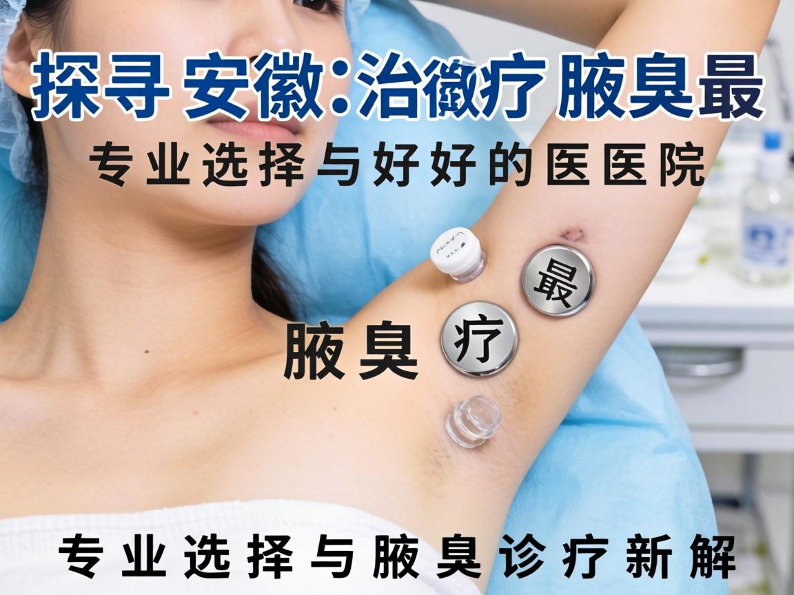 探寻安徽治疗腋臭最好的医院，专业选择与腋臭诊疗新解