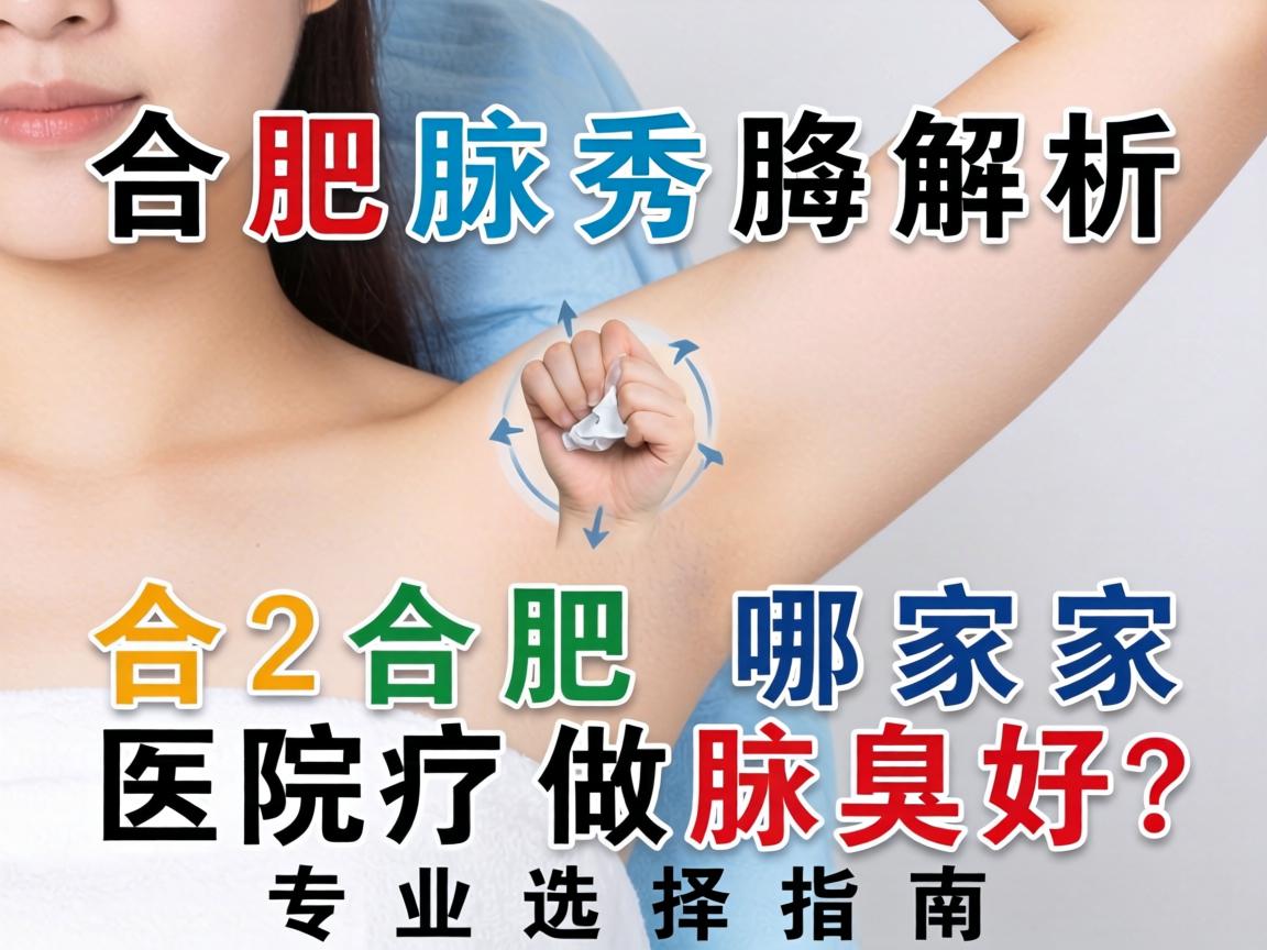 合肥腋秀解析，合肥哪家医院做腋臭好？专业选择指南
