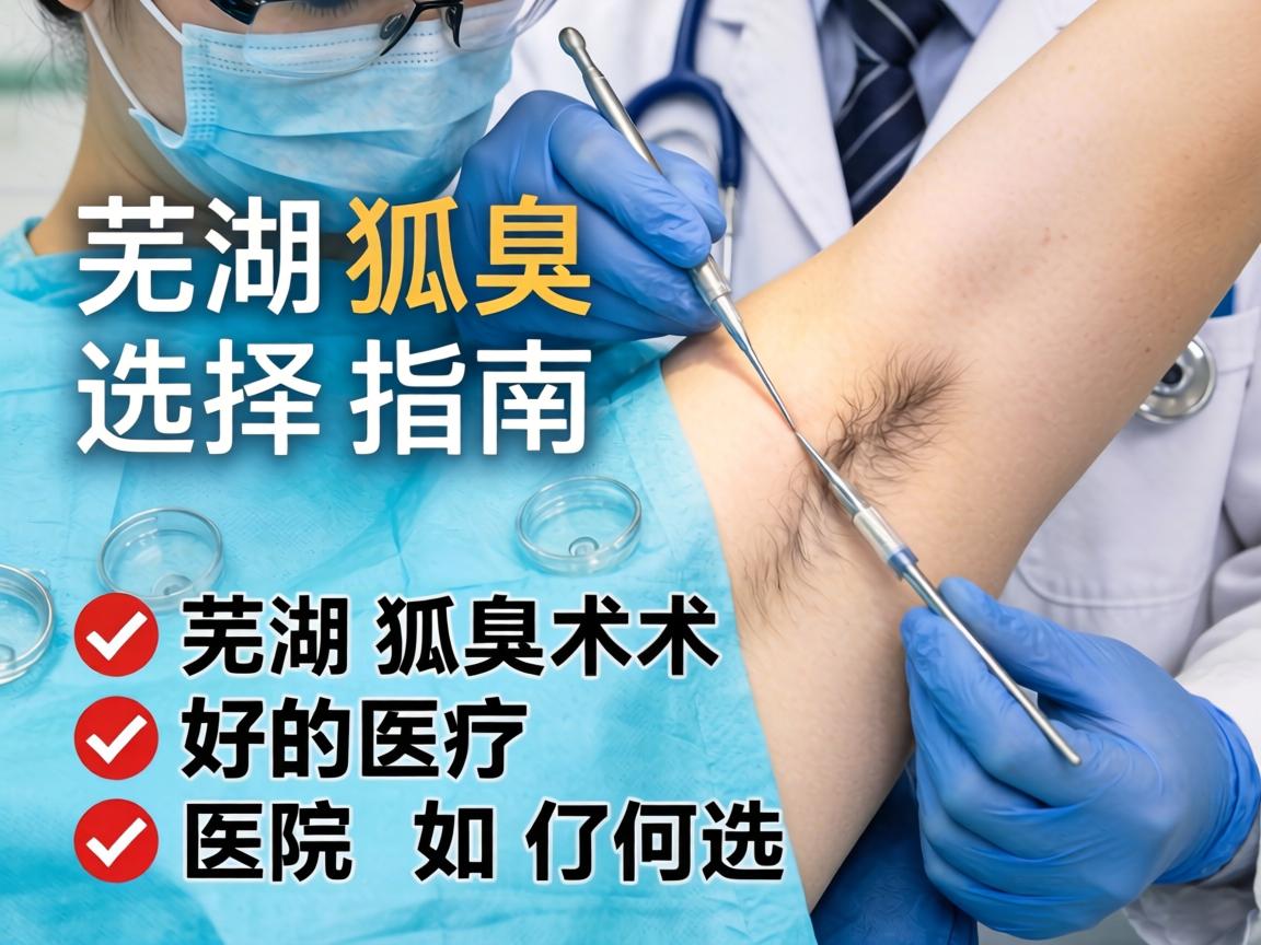 芜湖狐臭手术选择指南,详解芜湖狐臭术好的医院如何选 芜湖狐臭手术选择指南,详解芜湖狐臭术好的医院如何选