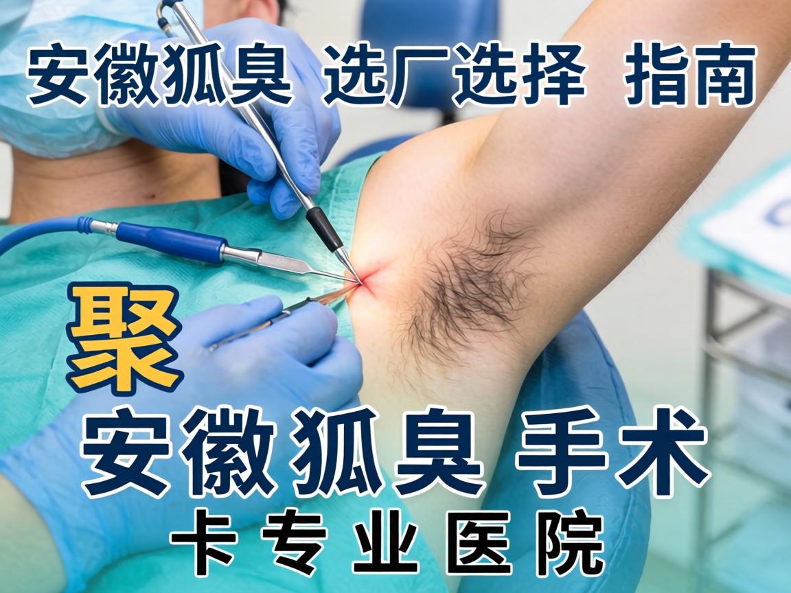 安徽狐臭手术选择指南，聚焦安徽狐臭手术专业医院