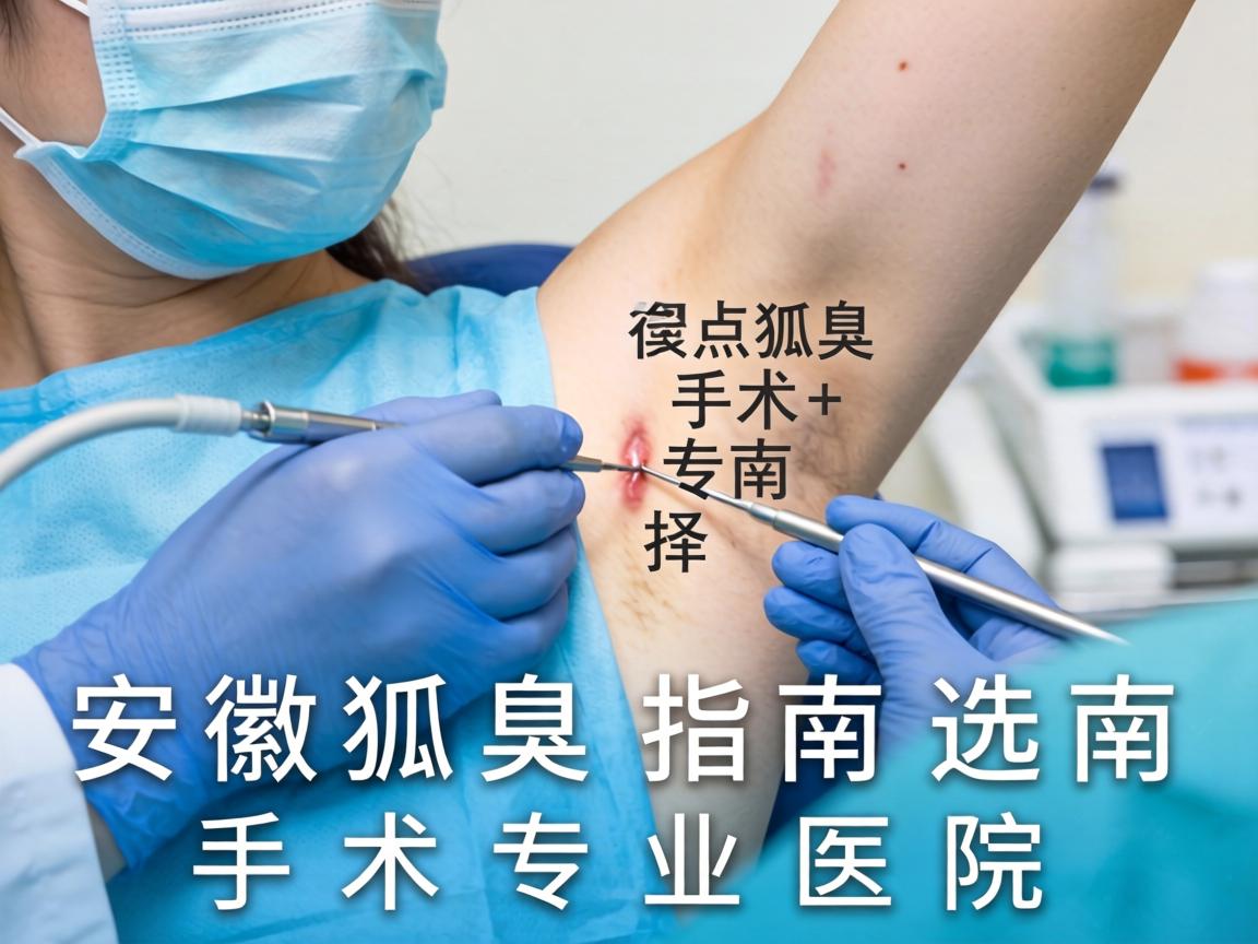 安徽狐臭手术选择指南，聚焦安徽狐臭手术专业医院