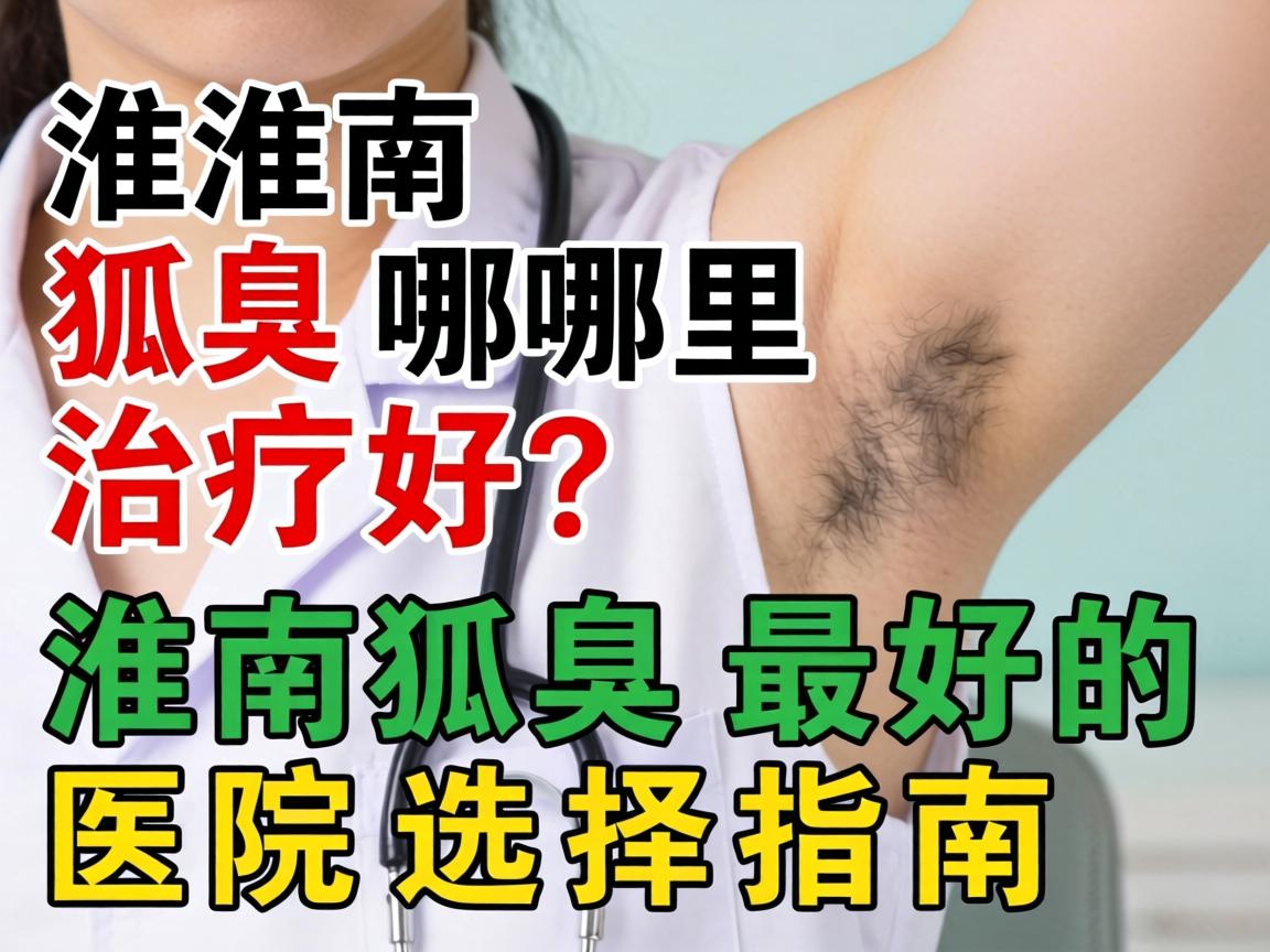 淮南狐臭哪里治疗好？淮南狐臭最好的医院选择指南
