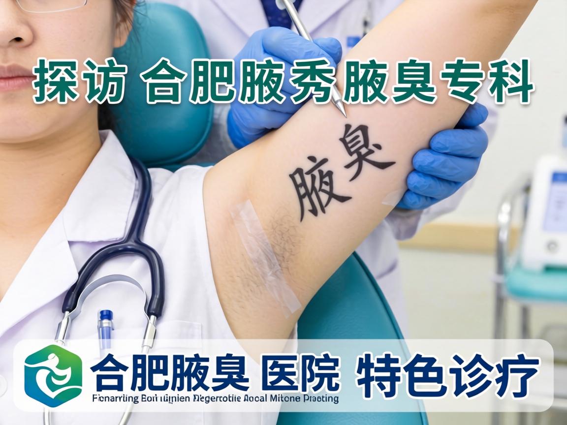 探访合肥腋秀腋臭专科，详解合肥腋臭医院的特色诊疗
