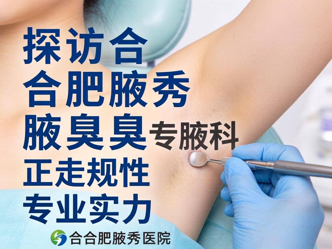探访合肥腋秀腋臭专科,解析合肥腋秀医院的正规性与专业实力 探访合肥腋秀腋臭专科,解析合肥腋秀医院的正规性与专业实力