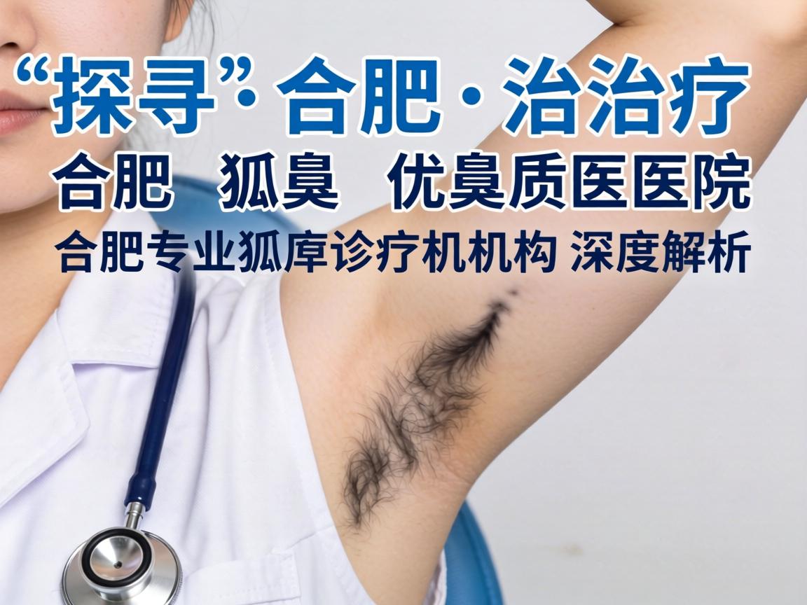 探寻合肥治疗狐臭优质医院，合肥专业狐臭诊疗机构深度解析