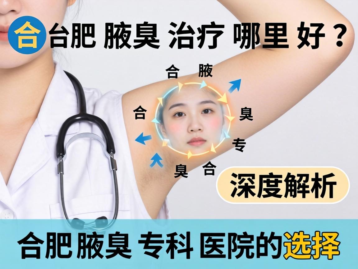 合肥腋臭治疗哪里好？深度解析合肥腋臭专科医院的选择