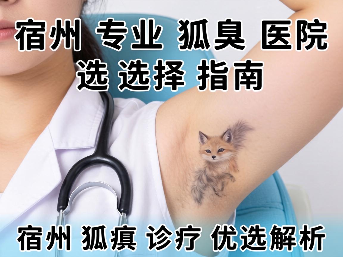 宿州专业狐臭医院选择指南,宿州狐臭诊疗优选解析 宿州专业狐臭医院选择指南,宿州狐臭诊疗优选解析