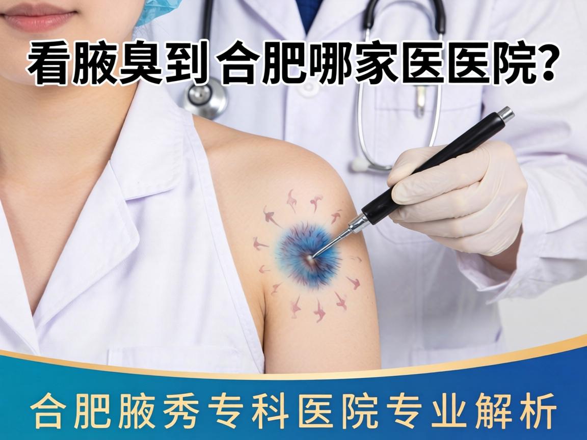 看腋臭到合肥哪家医院？合肥腋秀专科医院专业解析