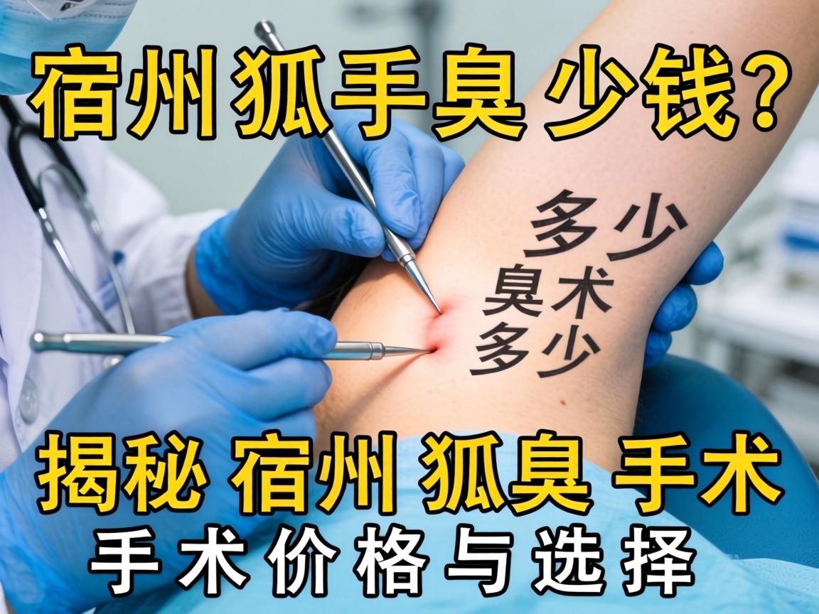 宿州狐臭手术多少钱?揭秘宿州狐臭手术价格与选择 宿州狐臭手术多少钱?揭秘宿州狐臭手术价格与选择