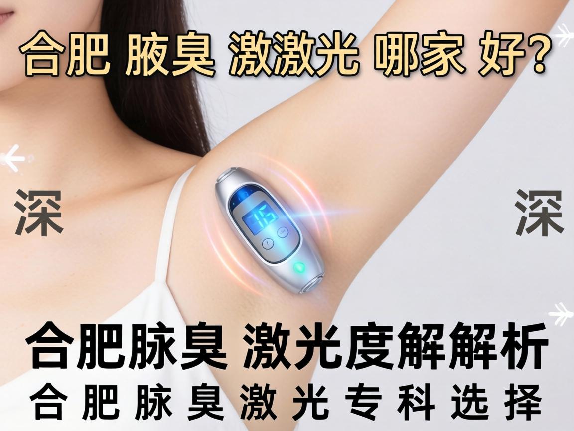 合肥腋臭激光哪家好？深度解析合肥腋臭激光专科选择