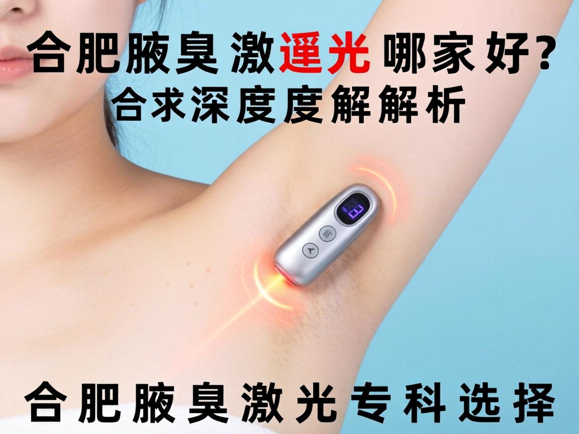 合肥腋臭激光哪家好？深度解析合肥腋臭激光专科选择