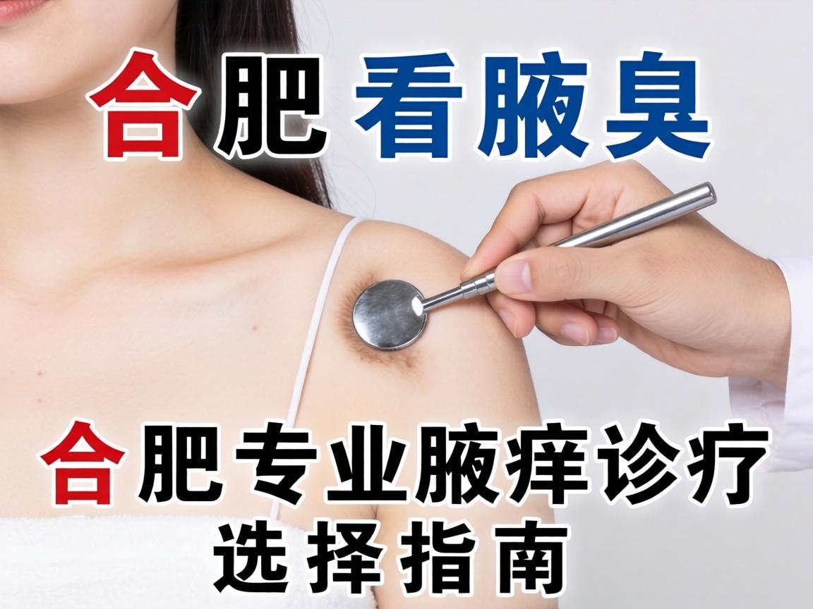 在合肥看腋臭，合肥专业腋臭诊疗选择指南