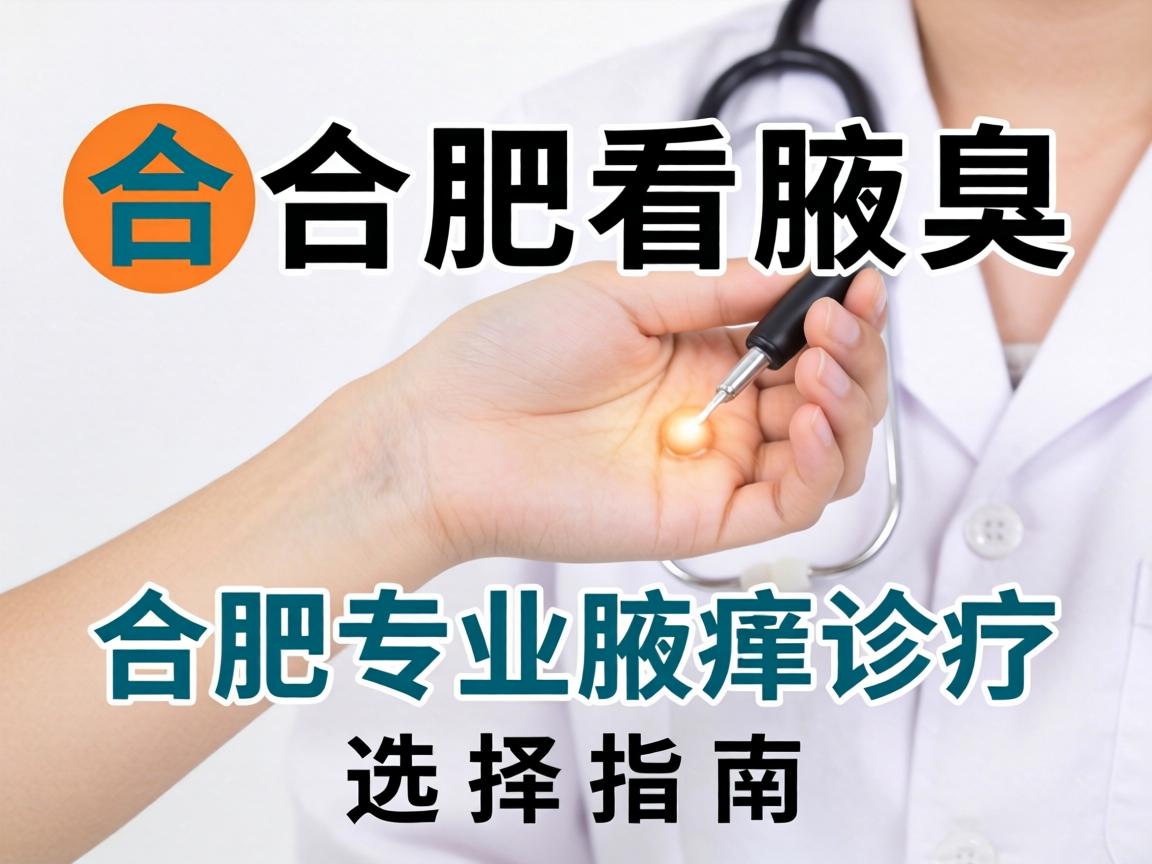 在合肥看腋臭，合肥专业腋臭诊疗选择指南