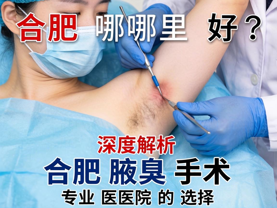 合肥腋臭手术哪里好？深度解析合肥腋臭手术专业医院的选择