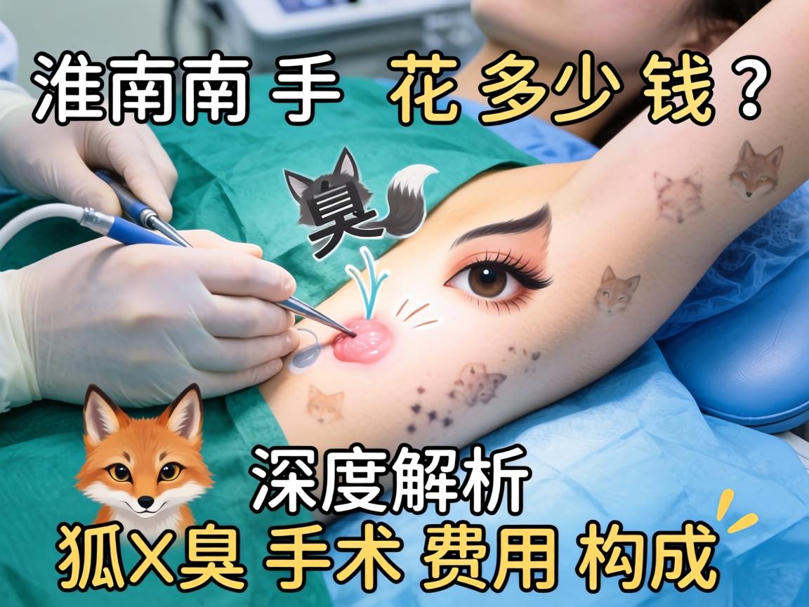 淮南狐臭手术花多少钱？深度解析狐臭手术费用构成