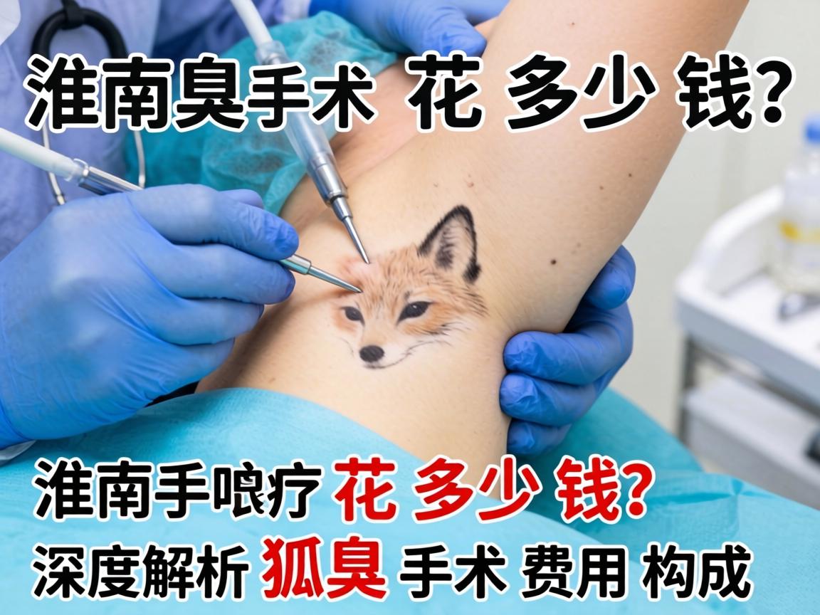 淮南狐臭手术花多少钱？深度解析狐臭手术费用构成