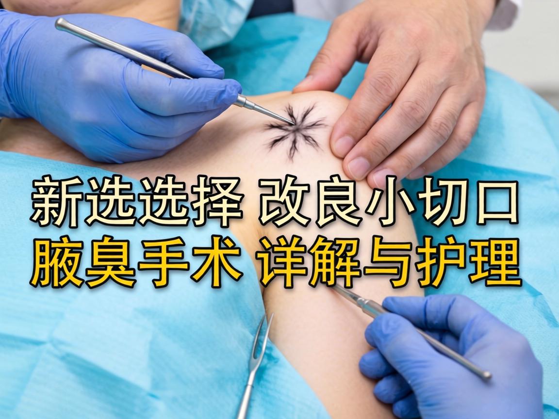 腋臭手术新选择，改良小切口腋臭手术详解与护理
