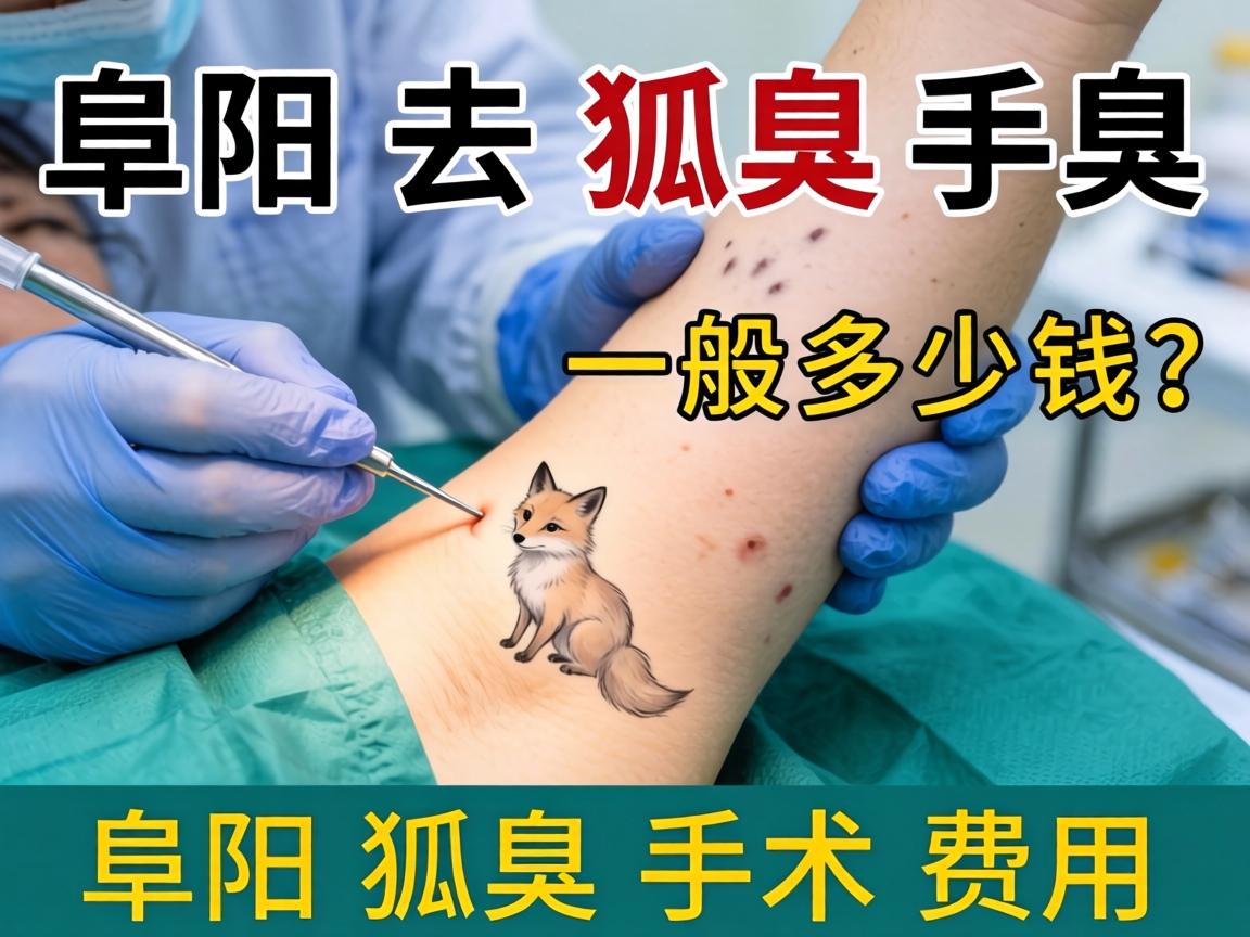 阜阳去狐臭手术一般多少钱？详解阜阳狐臭手术费用